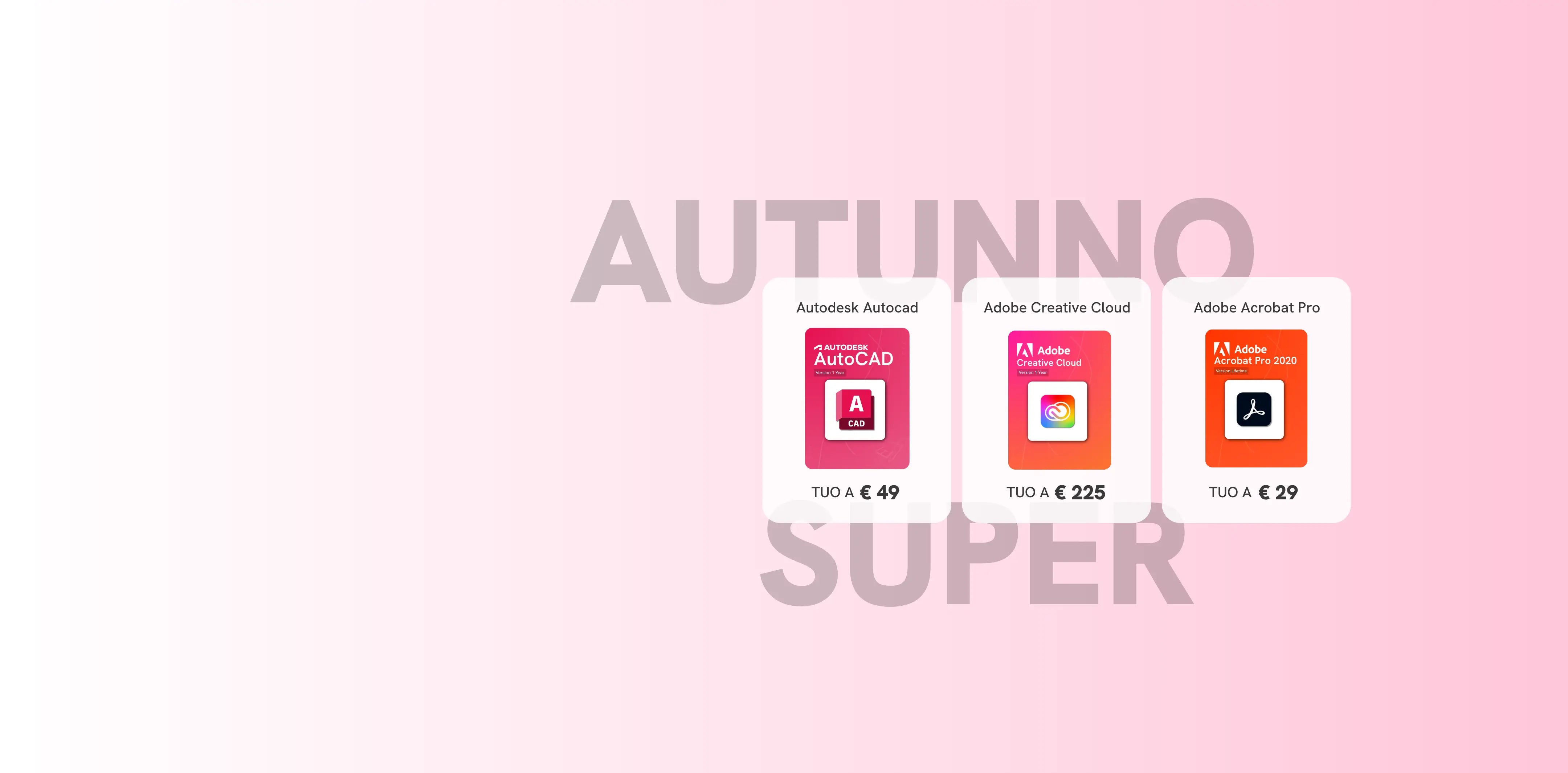 Digital licenses
with discounts up to 80%