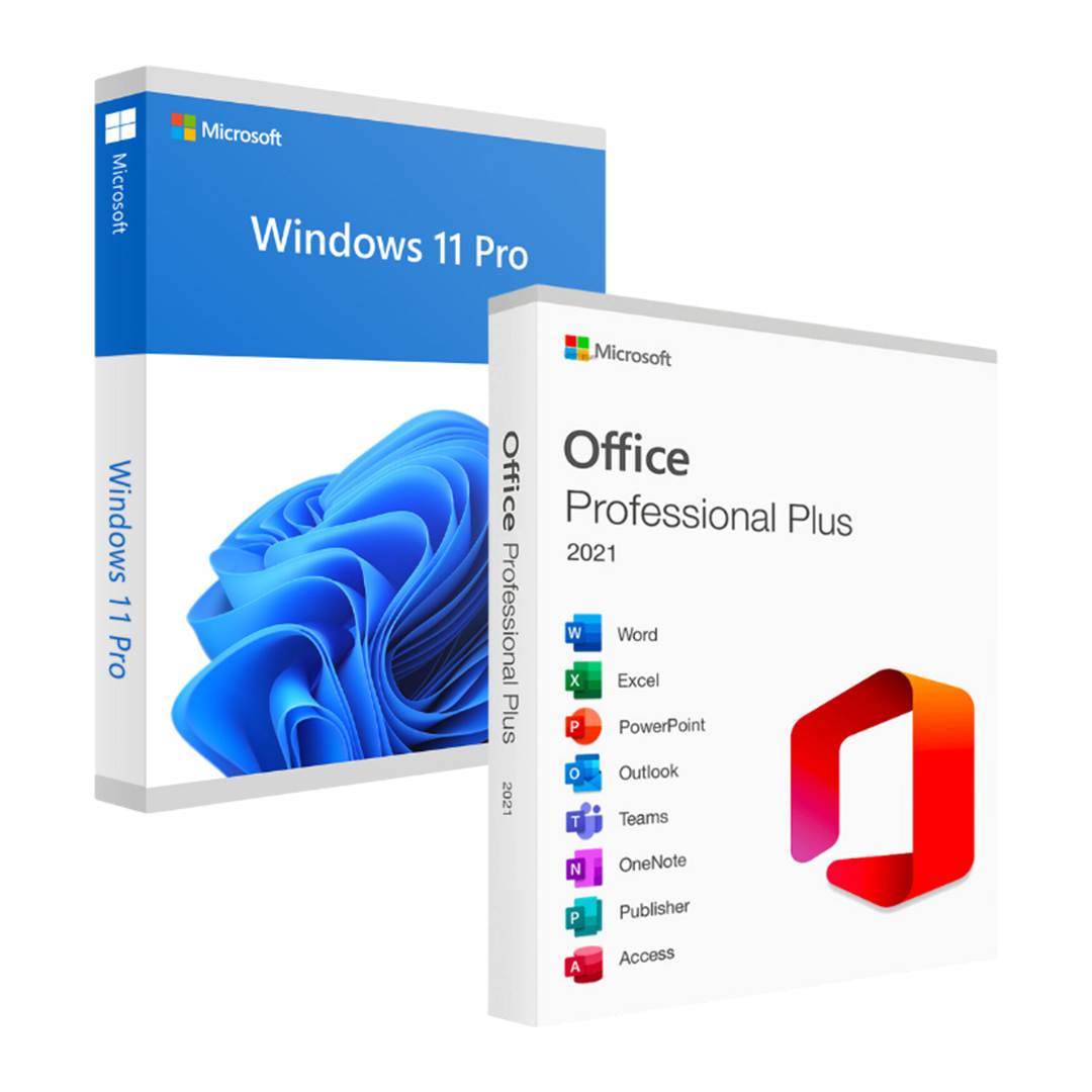 Microsoft Windows 11 Pro + Office 2021 Pro Plus